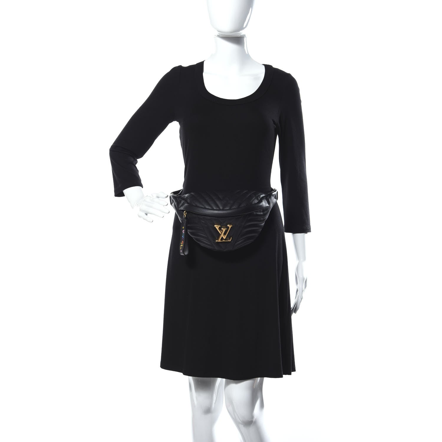 Louis Vuitton Monogram New Wave Bumbag Black 2 of 11