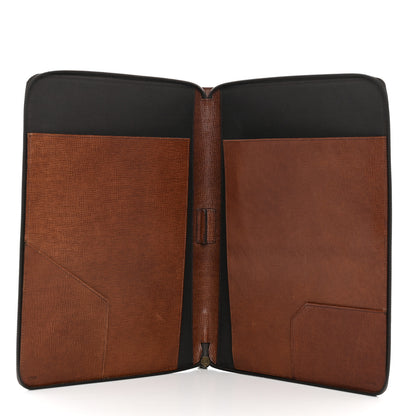 Fendi Zucca Spalmati Zip Around Document Holder Tobacco 5 of 11
