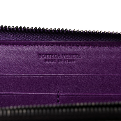 Bottega Veneta Nappa Intrecciato Zip Around Wallet Monalisa 6 of 8