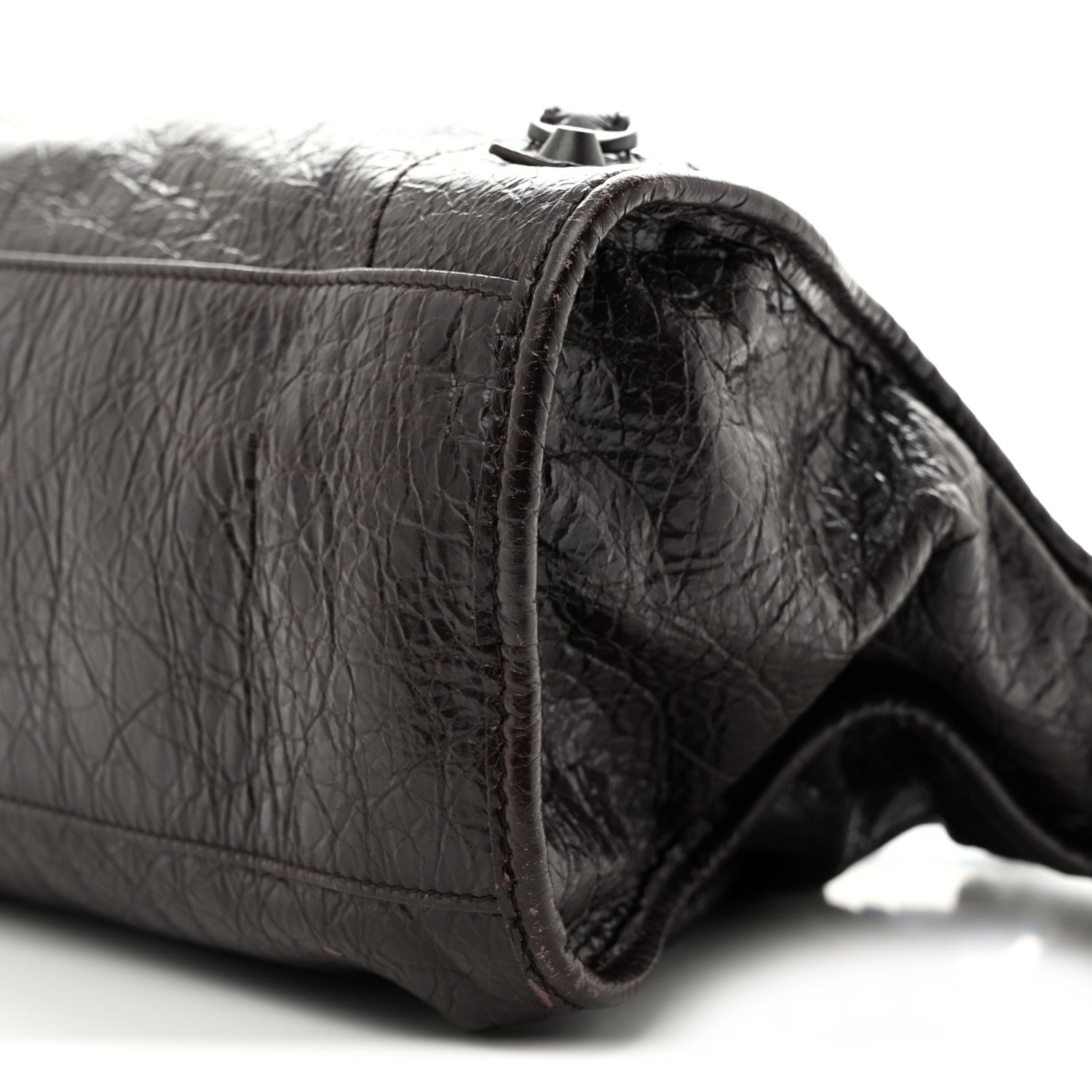 Balenciaga Agneau Arena Classic Hardware Medium Le City Espresso 10 of 14