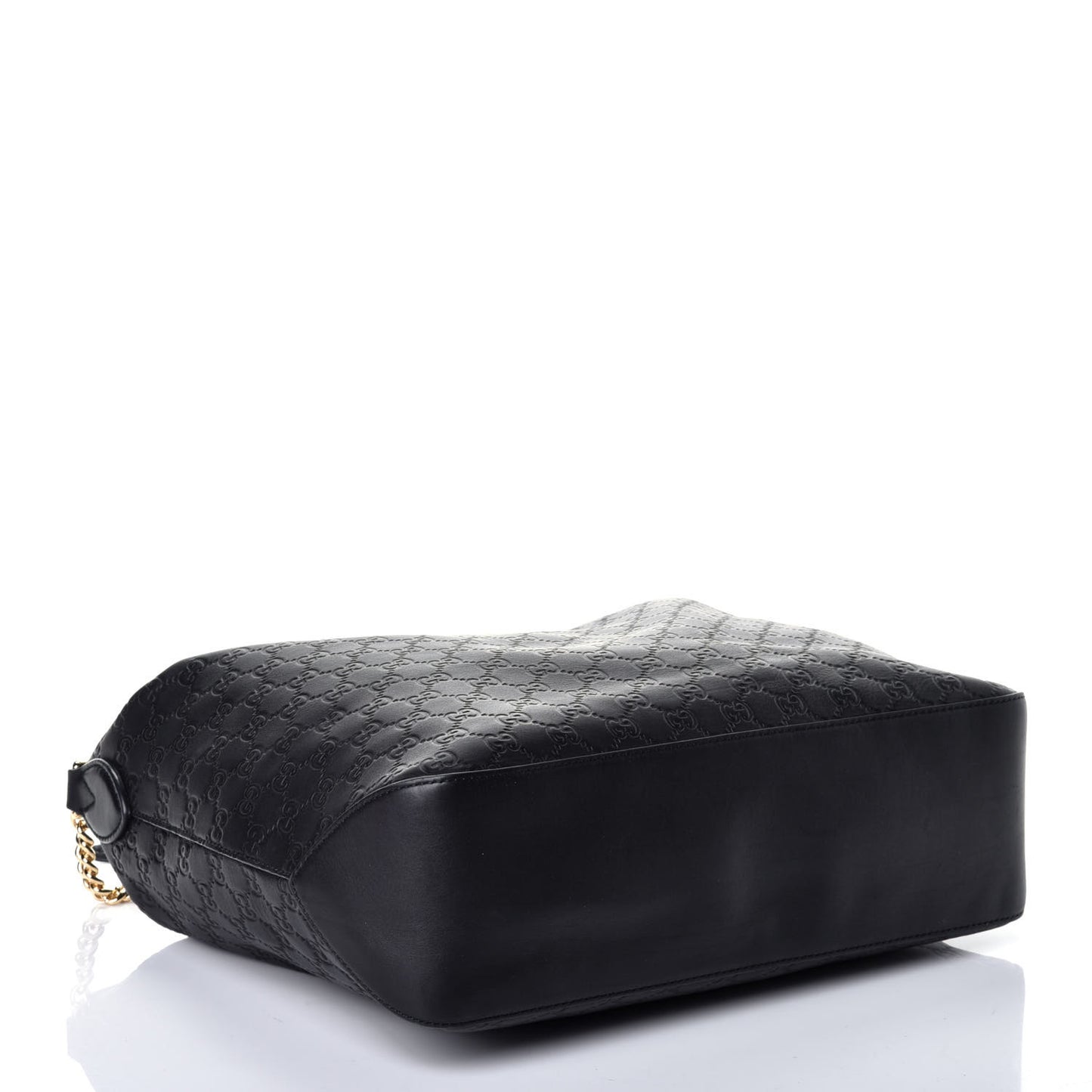 Guccissima Signature Large Linea A Hobo Black