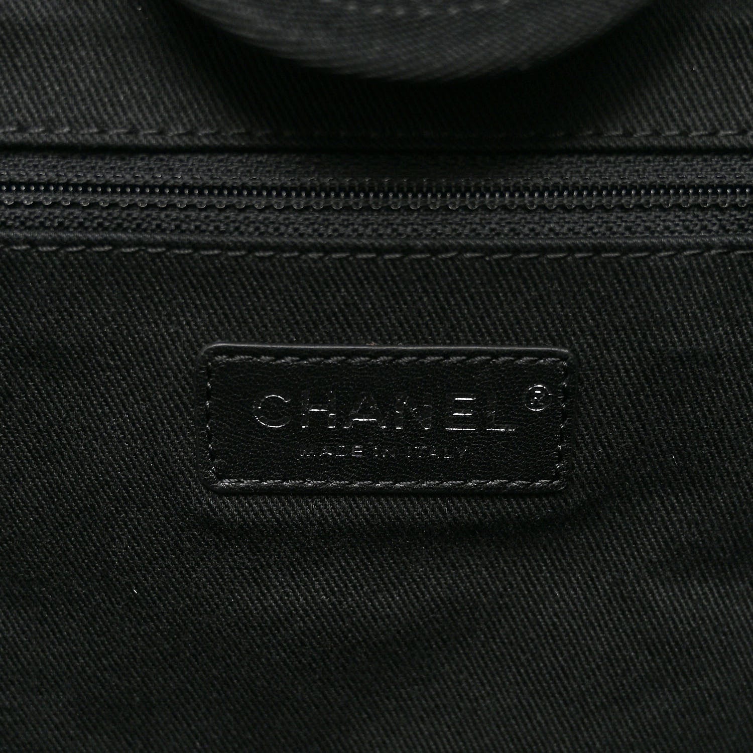 Chanel Mixed Fibers Extra Large Deauville Tote Charcoal 6 of 11