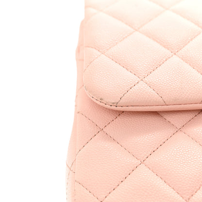 Chanel Caviar Quilted Jumbo Double Flap Light Pink 15 of 15