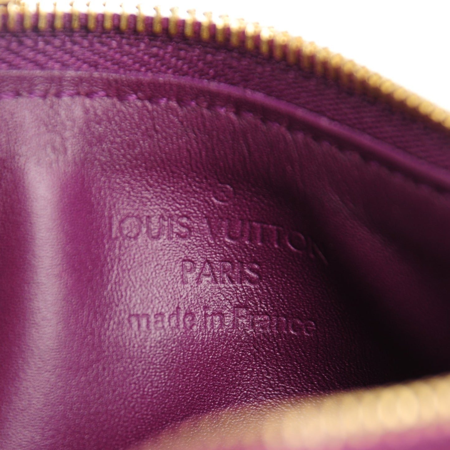 Vernis Key Pouch Amethyste