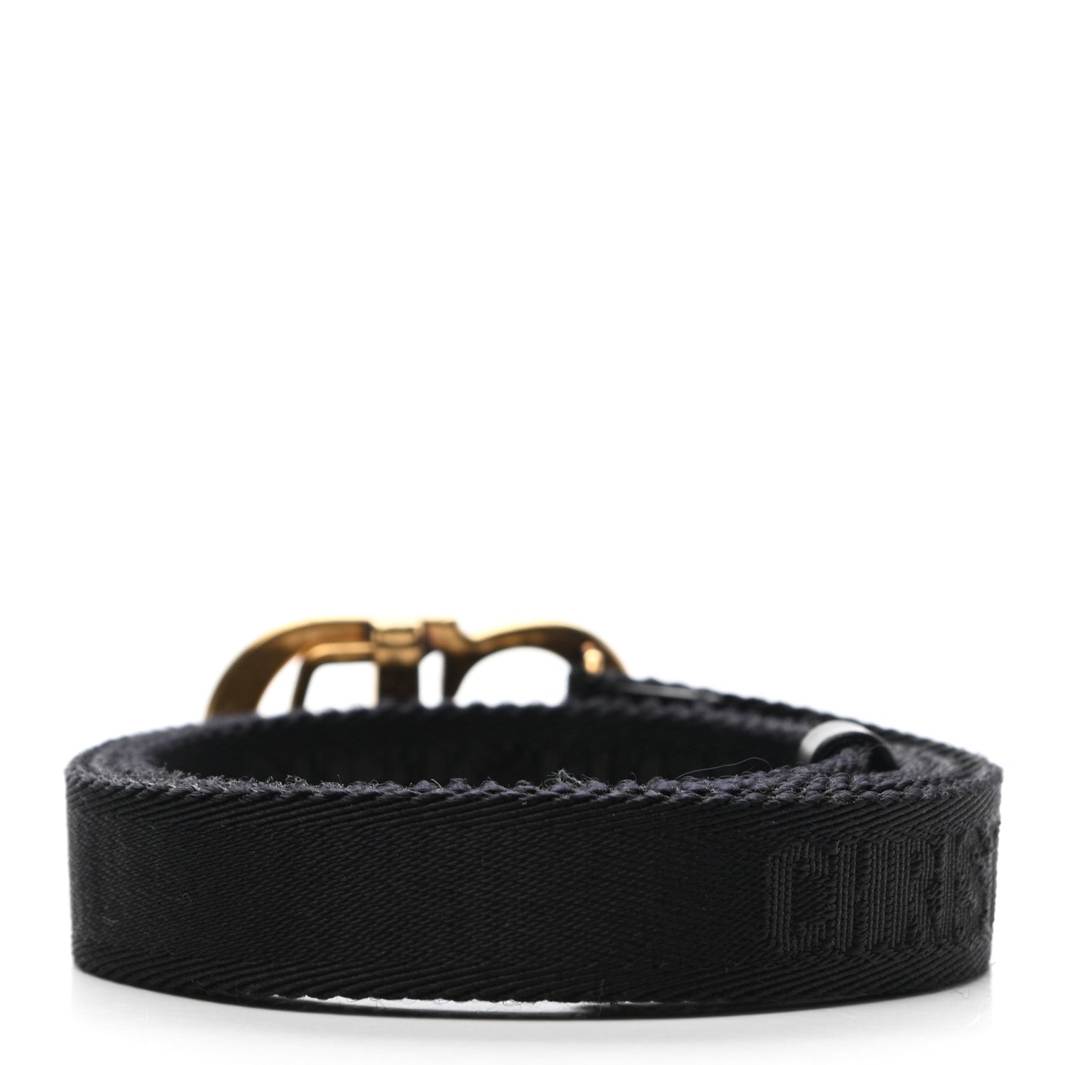 Christian Dior Nylon 20mm Saddle Belt Black 2 of 5