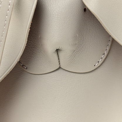 Loewe Calfskin Bunny Pouch Crossbody Bag Ghost 8 of 10
