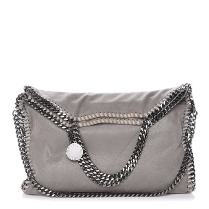 Stella McCartney Shaggy Deer Falabella Fold Over Tote Grey 1 of 11