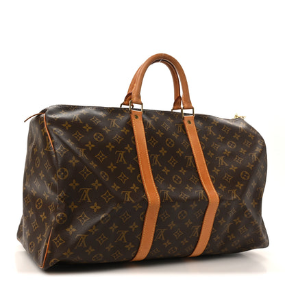 Louis Vuitton Monogram Keepall 50 2 of 10