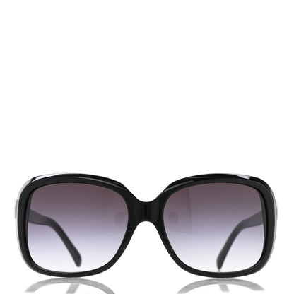 Chanel CC Bow Sunglasses 5171 Black White 2 of 7