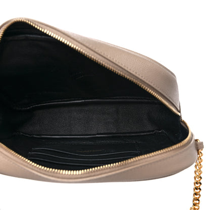 Saint Laurent Grain De Poudre Matelasse Monogram Mini Lou Camera Bag New Powder 5 of 9