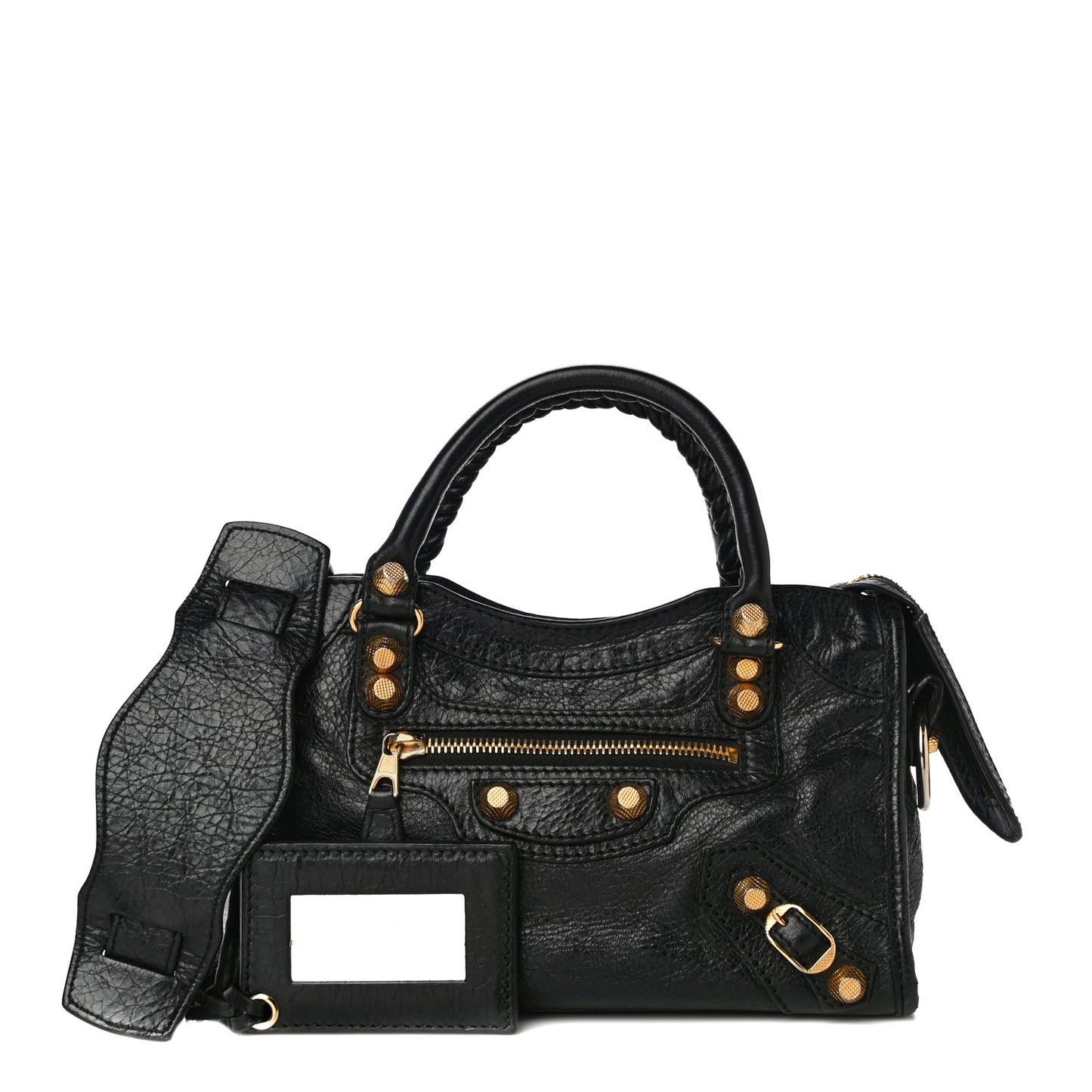 Agneau Giant 12 Gold Hardware Mini City Black