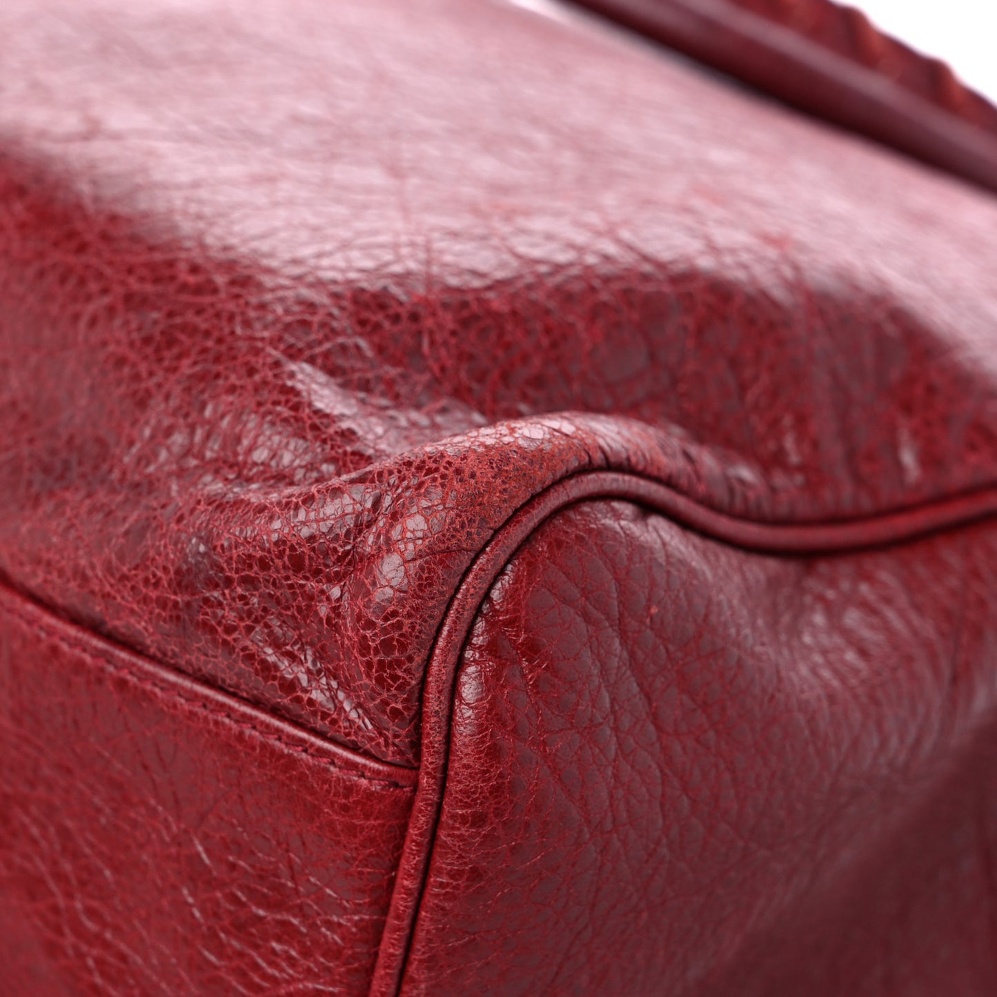 Agneau Classic Hardware Velo Rouge Cerise