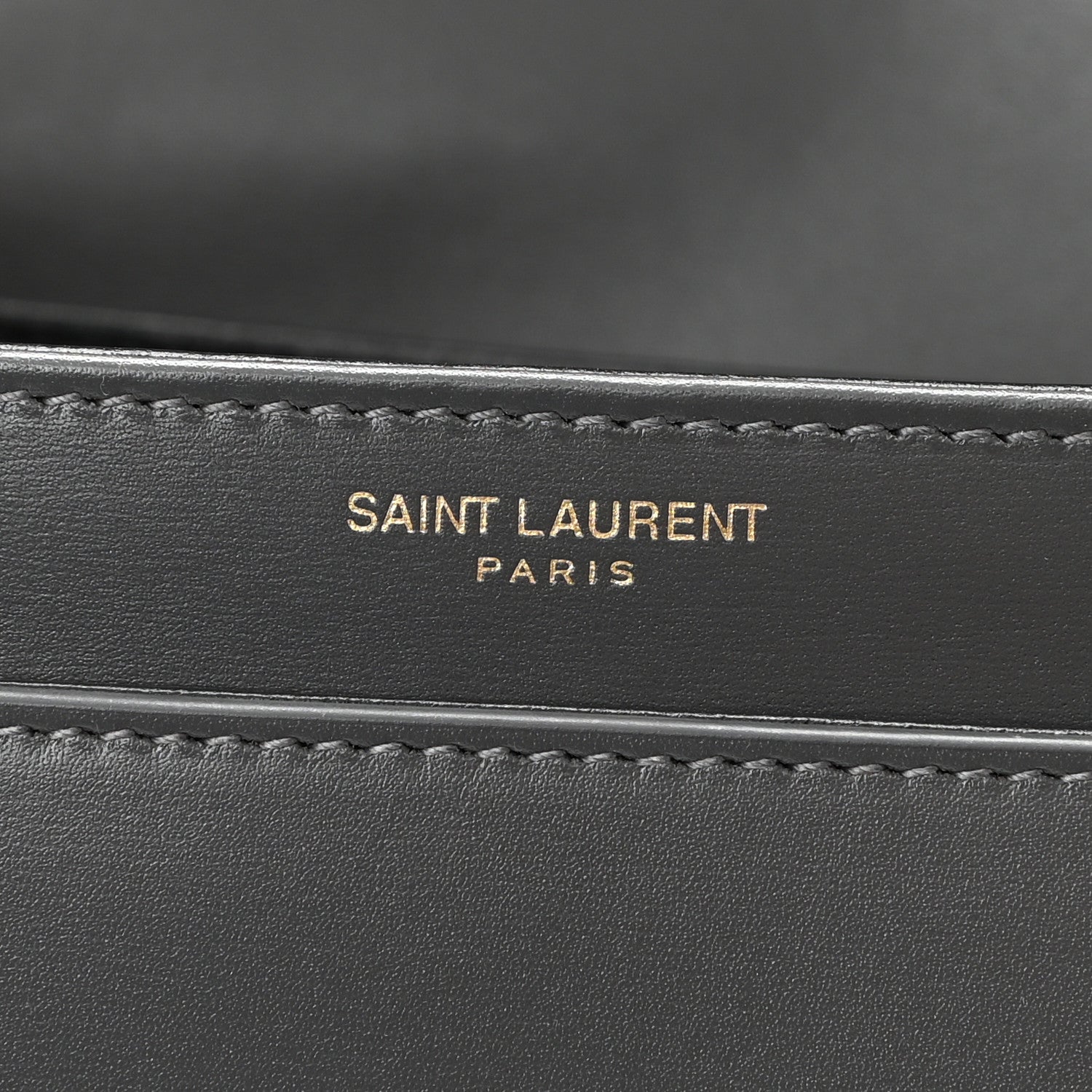 Saint Laurent Box Calfskin Monogram Medium Solferino Satchel Storm 6 of 7