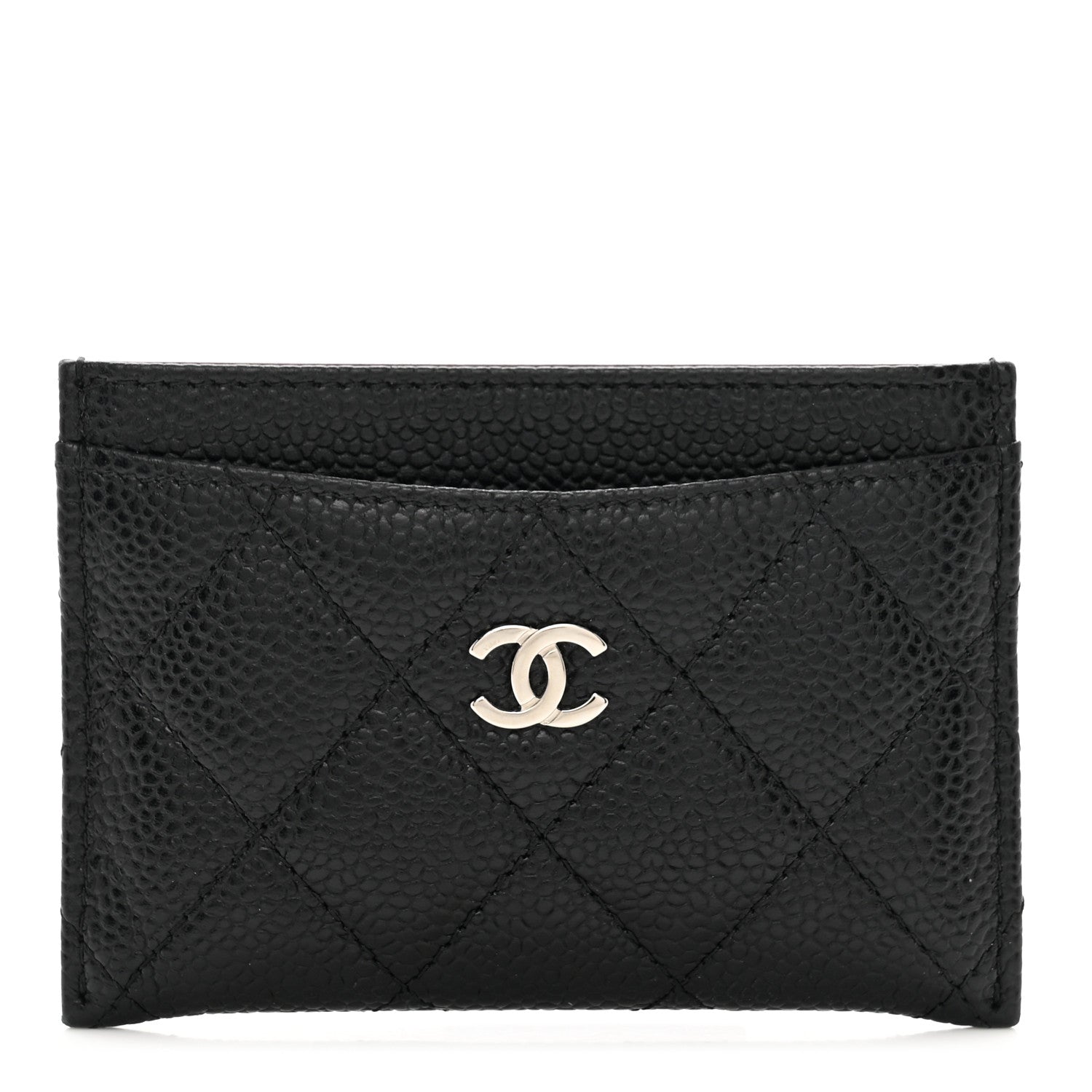 Chanel Caviar Quilted Card Holder Black 1 of 9