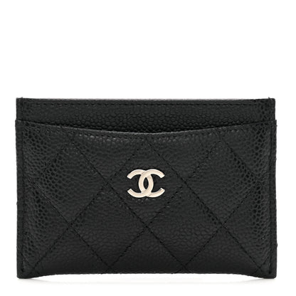 Chanel Caviar Quilted Card Holder Black 1 of 9