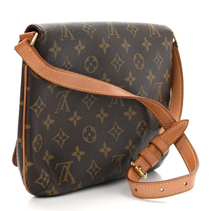 Louis Vuitton Monogram Musette Tango 3 of 9