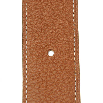 Hermes Box Togo 32mm H Belt 90 Black Gold 7 of 9