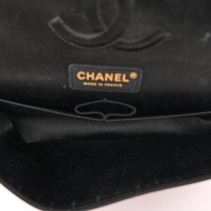 Chanel Satin Sequin Paris Shanghai Medium Double Flap Red 5 of 11