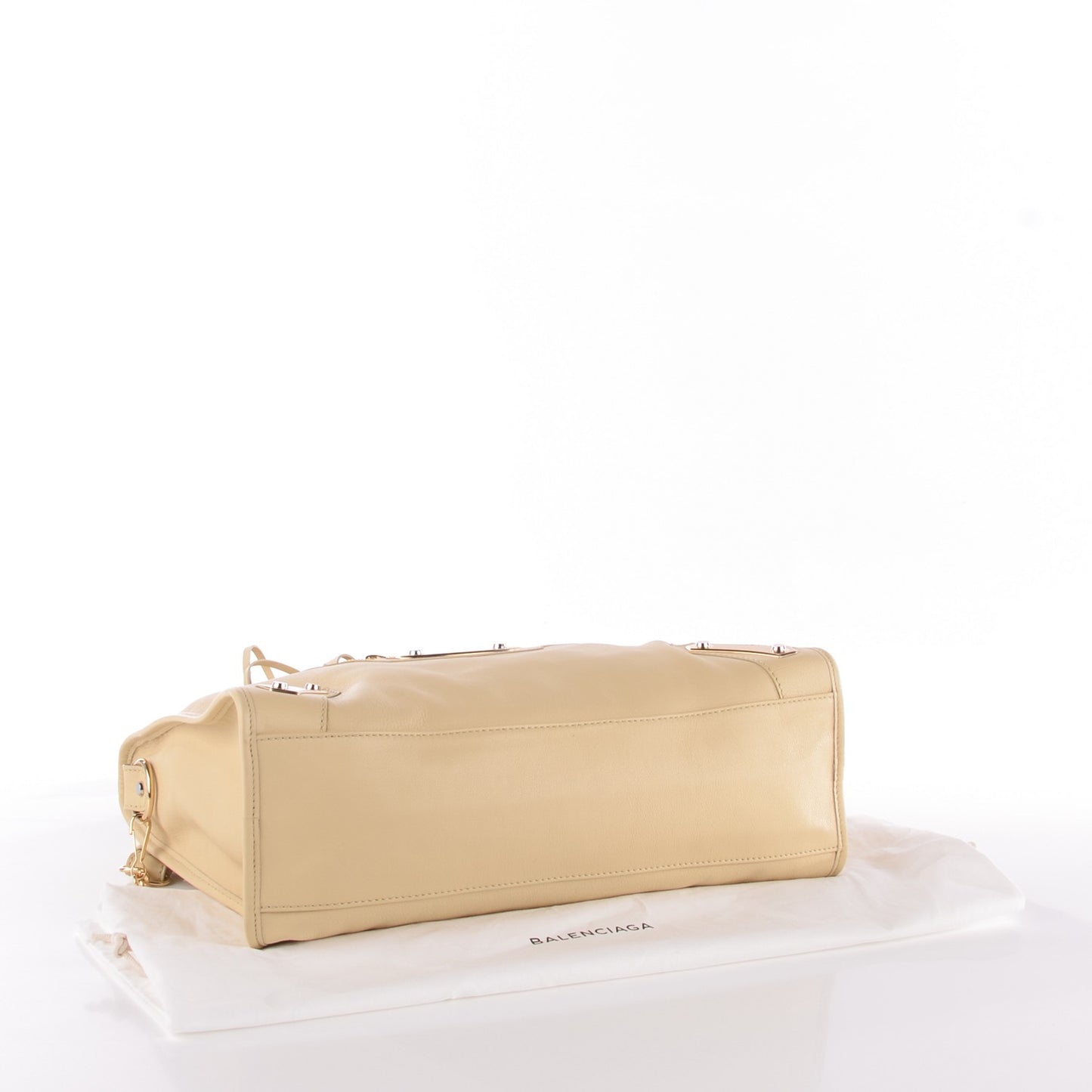 Veau Amp Plate Gold Hardware City Beige Argile