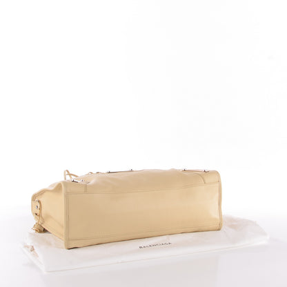 Balenciaga Veau Amp Plate Gold Hardware City Beige Argile 4 of 7