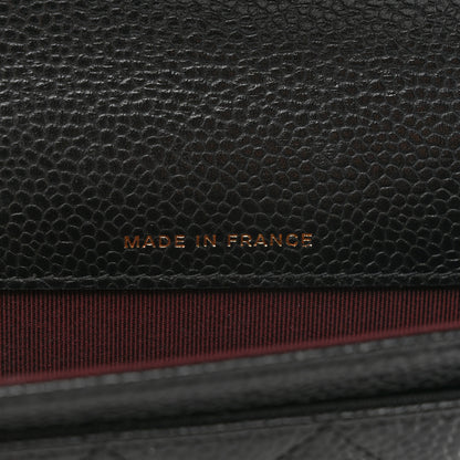 Chanel Caviar Quilted Flap Card Holder Black 7 of 9