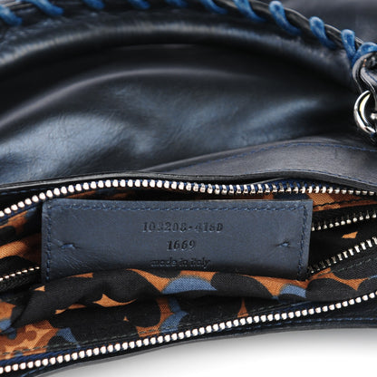 Balenciaga Iridescent Calfskin Classic Hardware First Bleu Mineral 8 of 8