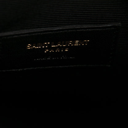 Saint Laurent Grained Calfskin Baby Sac De Jour Bordeaux 7 of 7