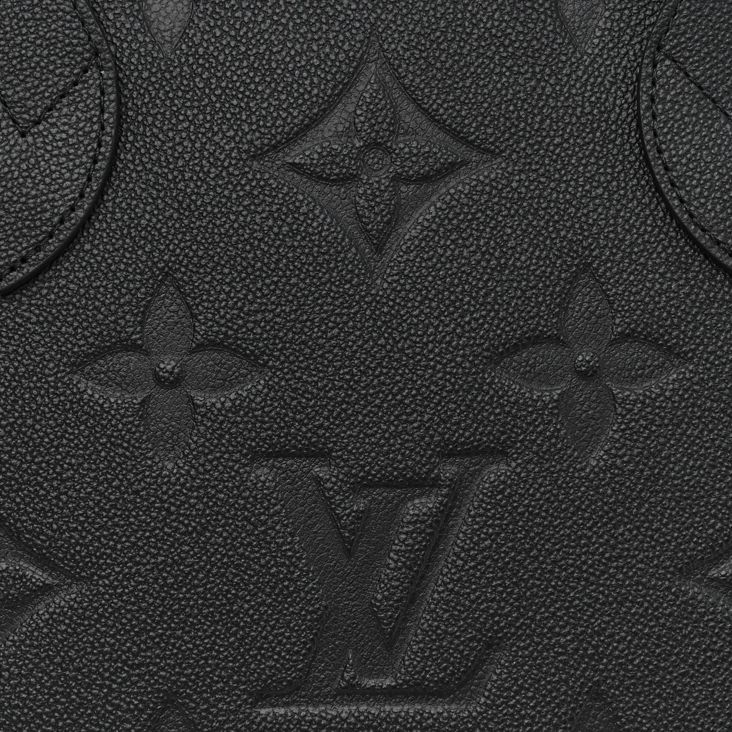 Louis Vuitton Empreinte Monogram Giant Neverfull MM Black 8 of 10