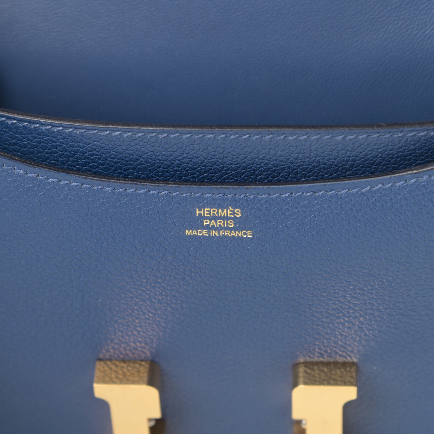 Hermes Evercolor Constance 18 Bleu Brighton 5 of 9