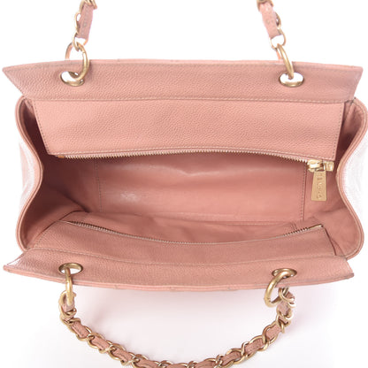 Chanel Caviar Quilted Petit Timeless Shopping Tote PTT Pink 5 of 16
