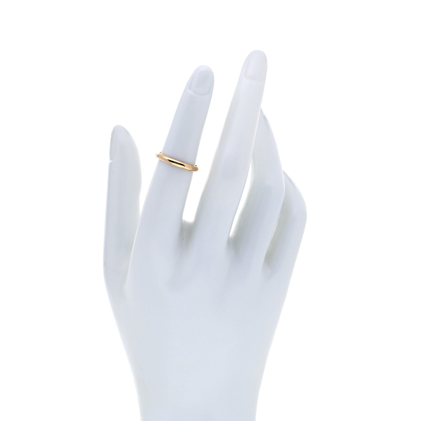 18K Yellow Gold 2.5mm 1895 Wedding Band Ring 50 5.25