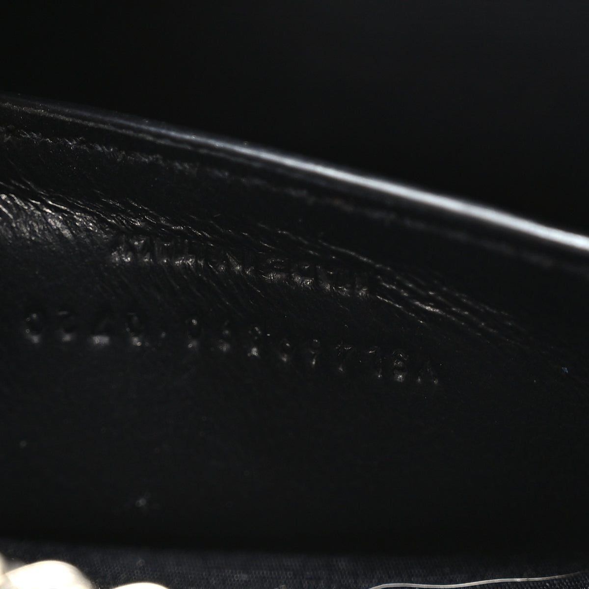 Saint Laurent Grain De Poudre Small Monogram Kate Satchel Black 7 of 10