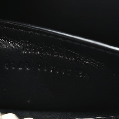 Saint Laurent Grain De Poudre Small Monogram Kate Satchel Black 7 of 10