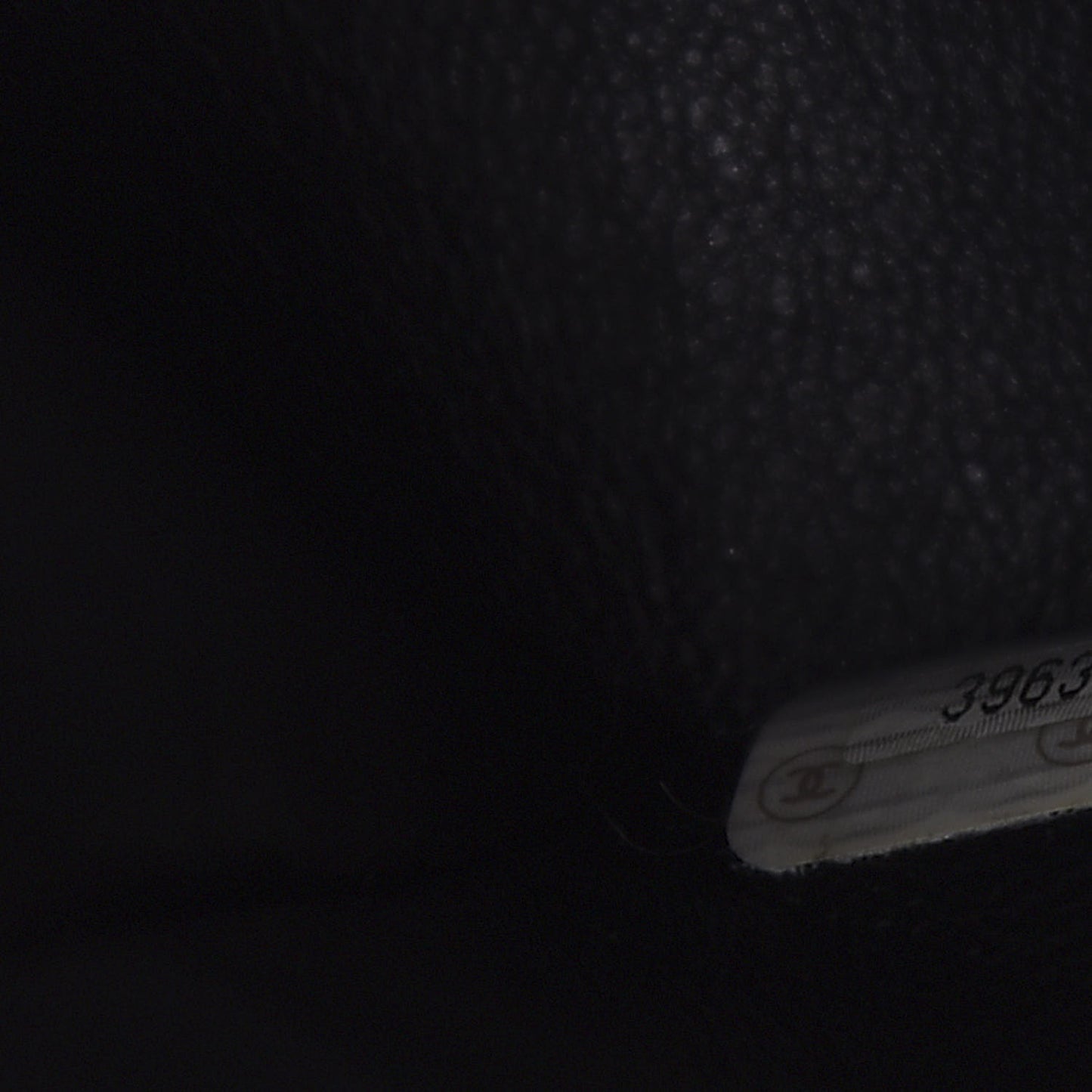 Lambskin Quilted Jumbo Single Flap Black