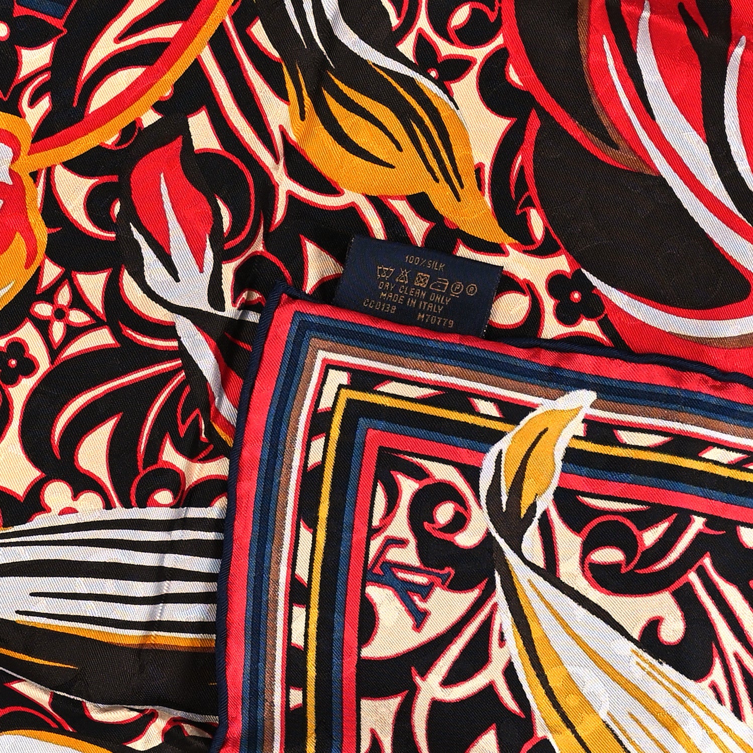 Louis Vuitton Silk Louis in The Jungle Scarf Multicolor 4 of 4