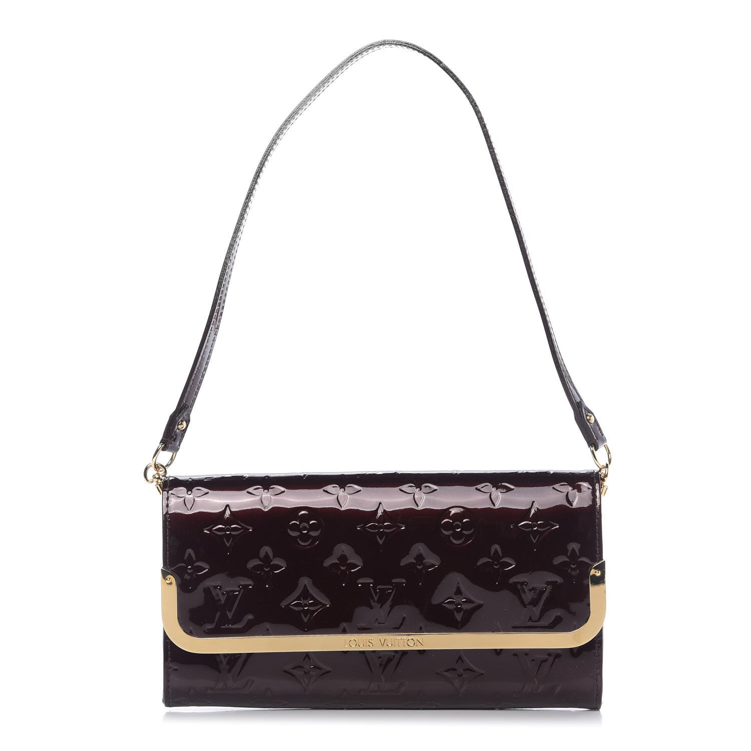 Louis Vuitton Vernis Rossmore MM Amarante 1 of 8