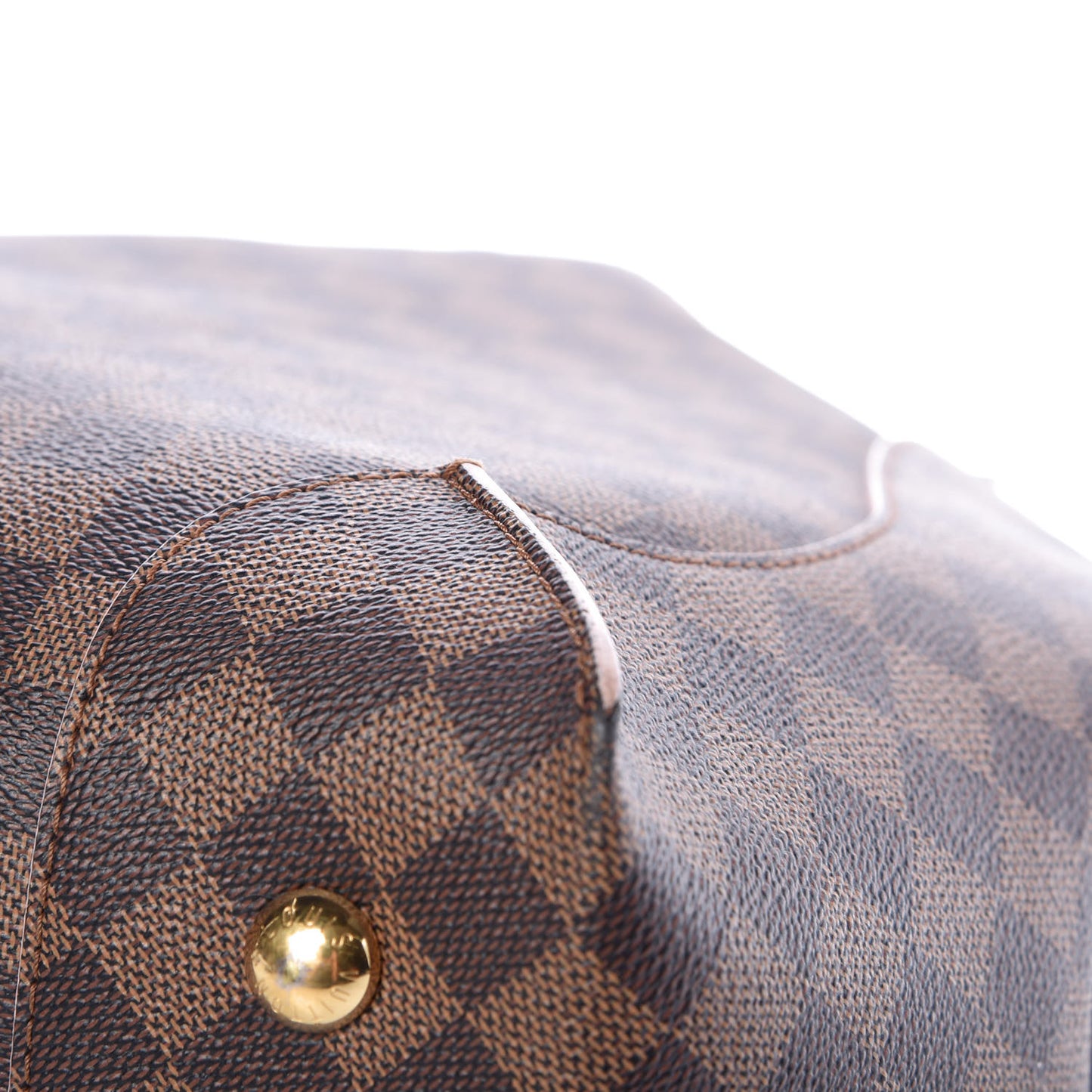 Damier Ebene Caissa Hobo Rose Ballerine
