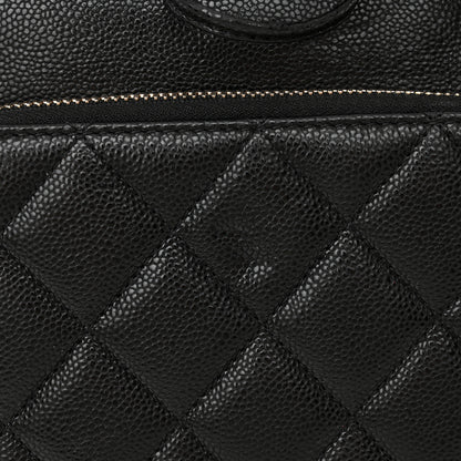 Chanel Caviar Quilted Business Affinity Backpack Black 11 of 11