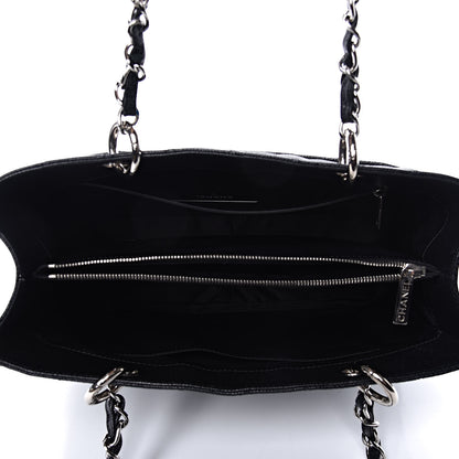 Chanel Caviar Quilted Grand Shopping Tote GST Black 5 of 14