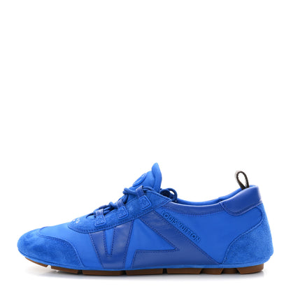 Louis Vuitton Suede Calfskin LV Sneakerina 39.5 Electric Blue 1 of 11