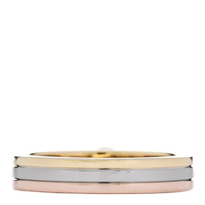 Cartier 18K Pink Yellow White Gold Diamond .25ct Solitaire Trinity Engagement Ring 50 5.25 3 of 7