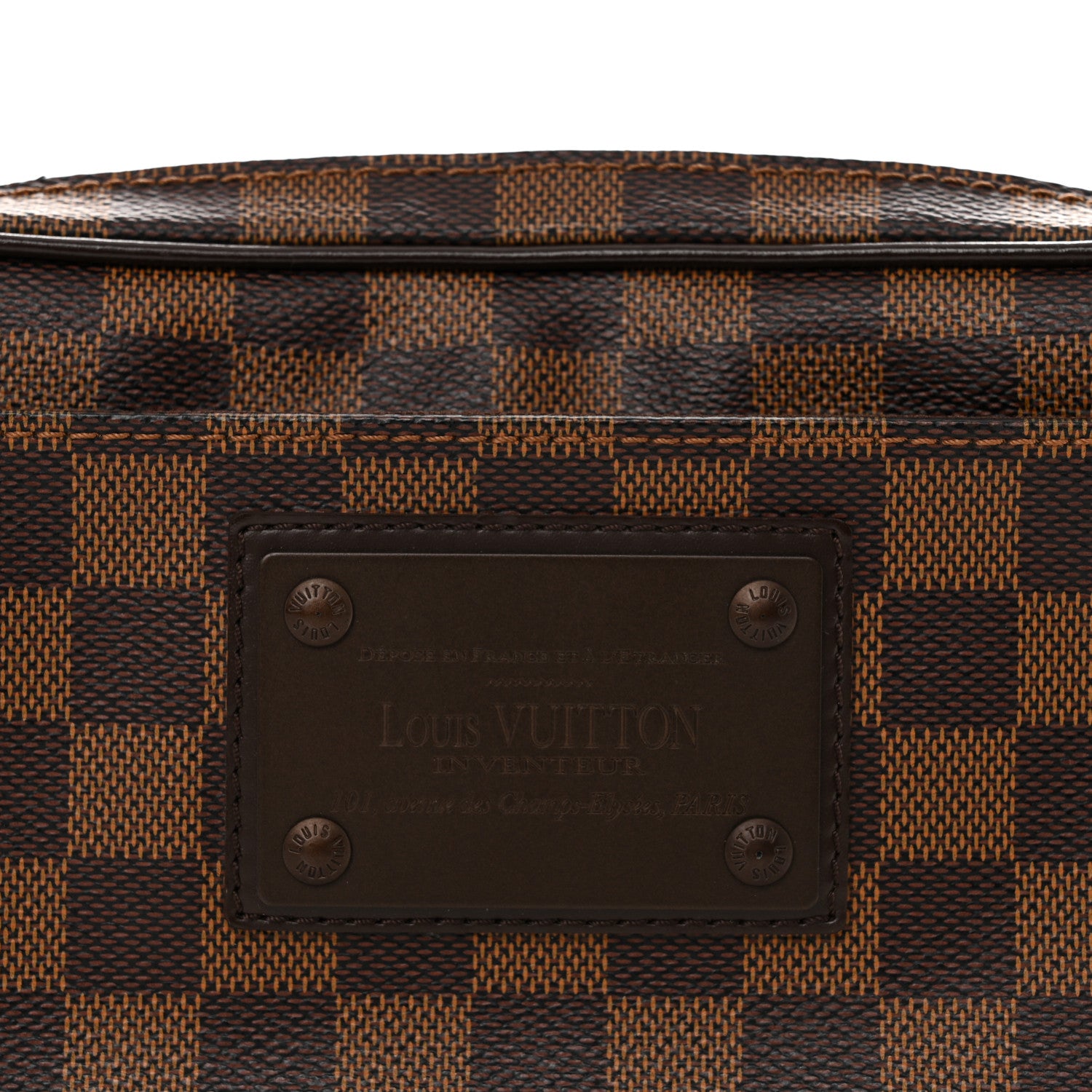 Louis Vuitton Damier Ebene Brooklyn Bum Bag 8 of 10