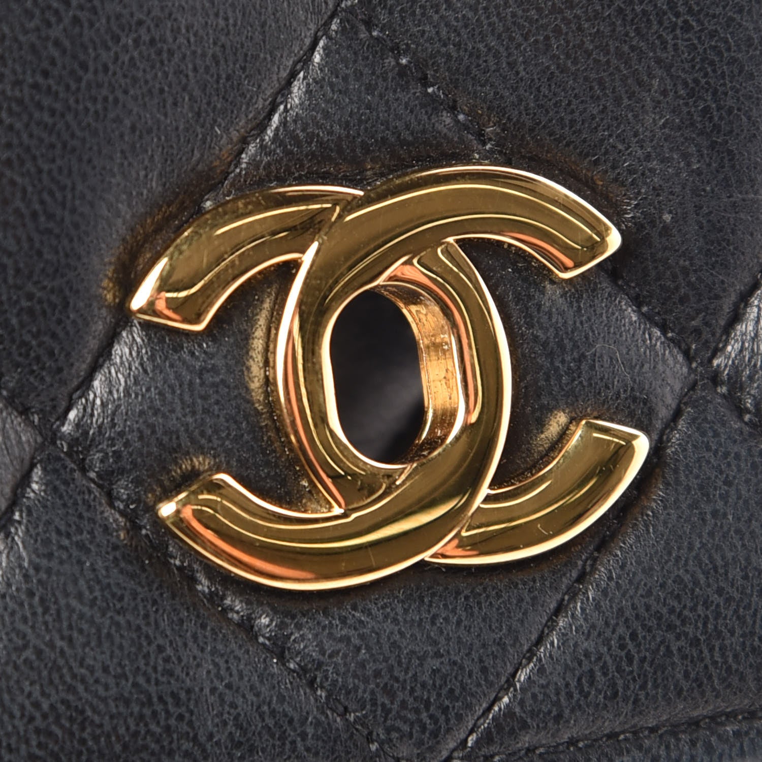 Chanel Lambskin Quilted Mini Flap Black 13 of 13