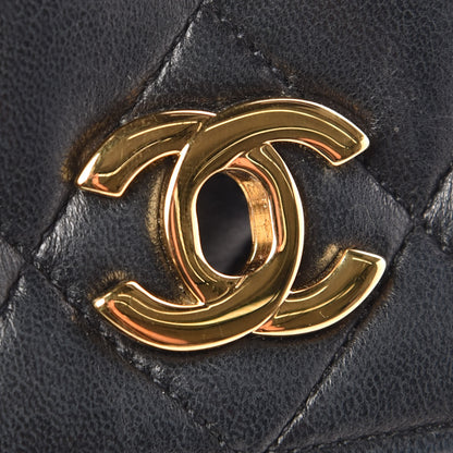 Chanel Lambskin Quilted Mini Flap Black 13 of 13