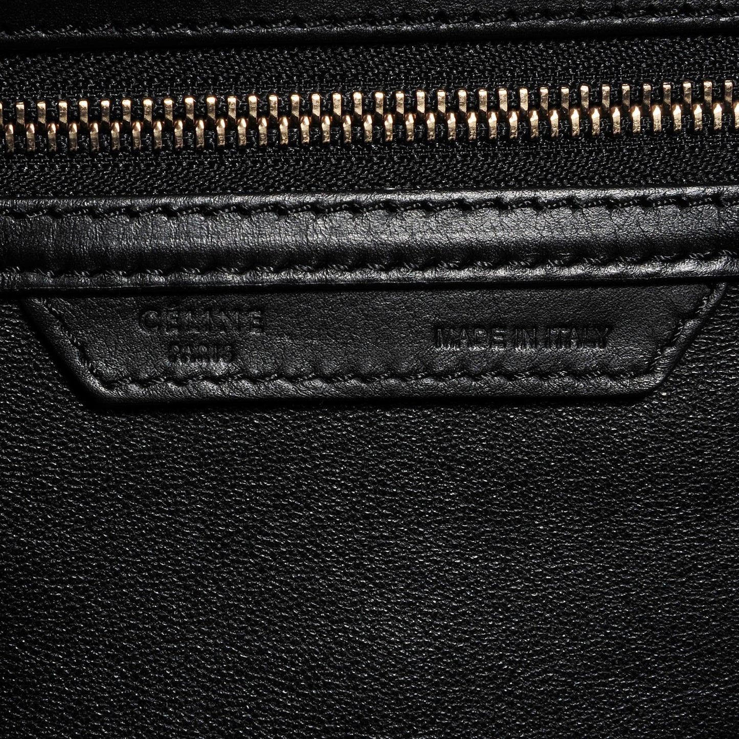 Smooth Calfskin Mini Luggage Black