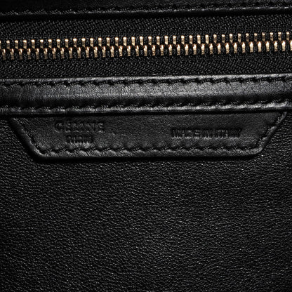 Celine Smooth Calfskin Mini Luggage Black 6 of 7