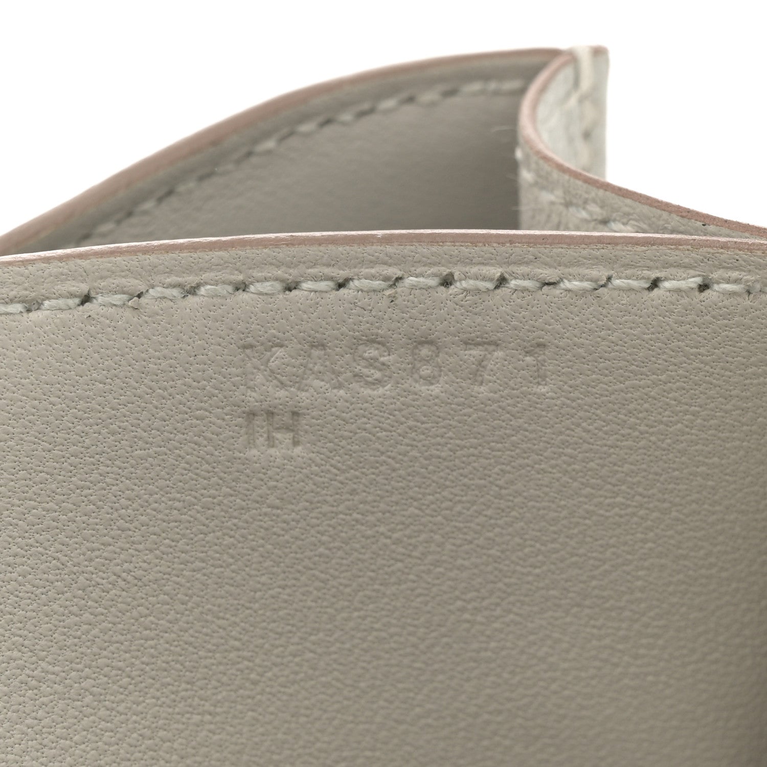 Hermes Chevre Mysore Constance 18 Gris Perle 8 of 12