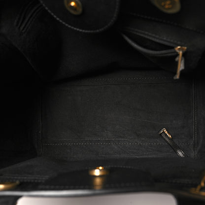 Chanel Caviar Medium Studded Deauville Tote Black 5 of 12