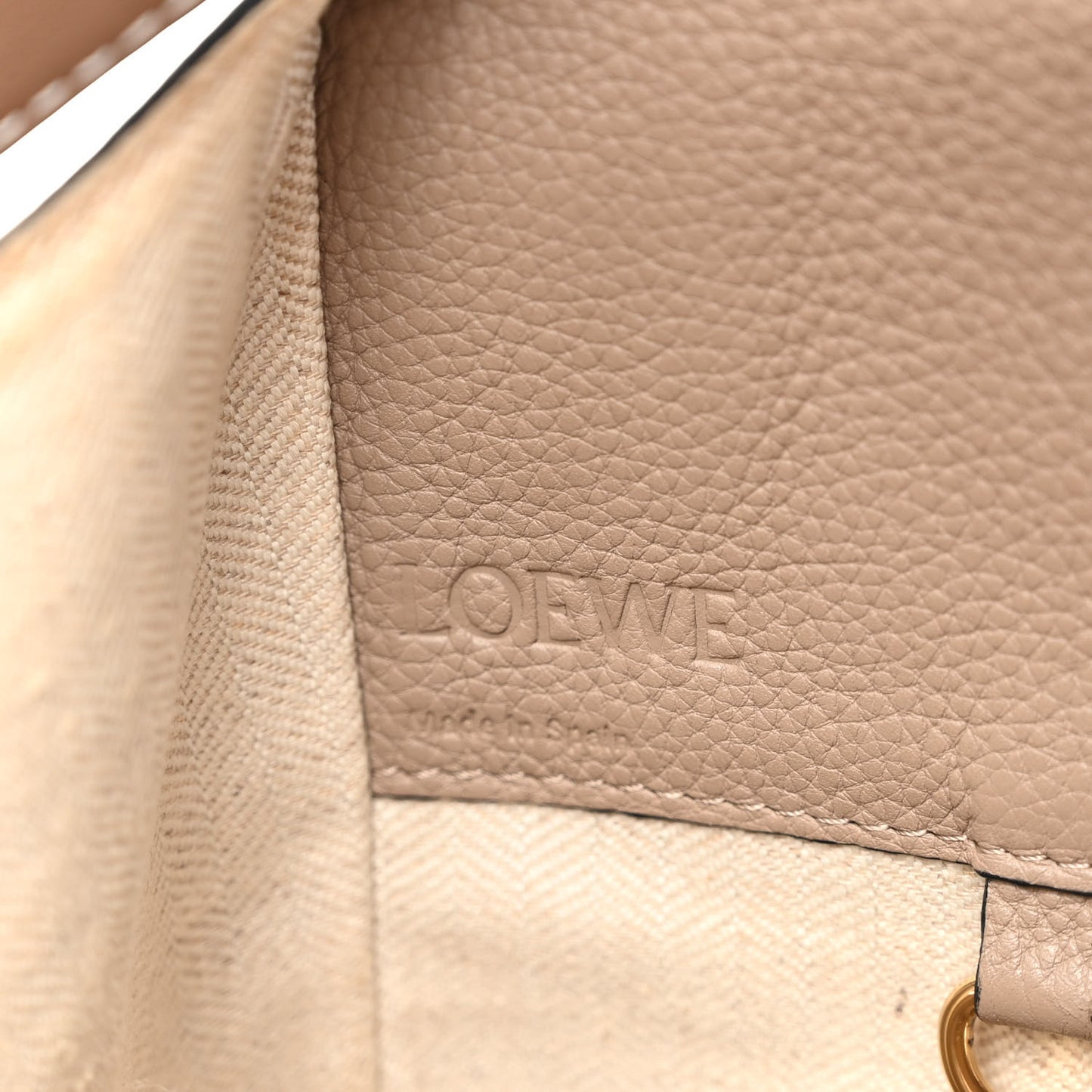 Calfskin Medium Hammock Shoulder Bag Sand Mink