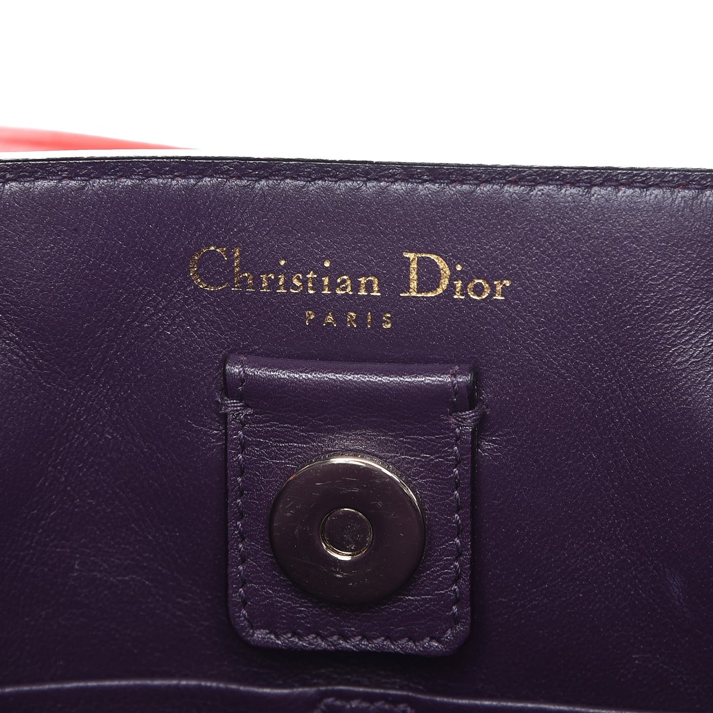 Bullcalf Medium Diorissimo Tote True Red